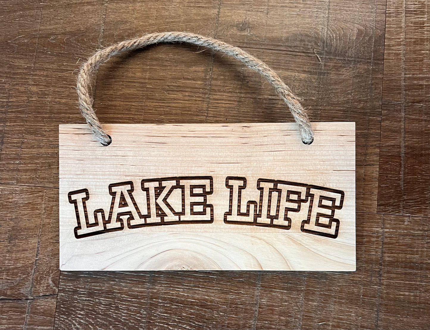 Lake life small hanger