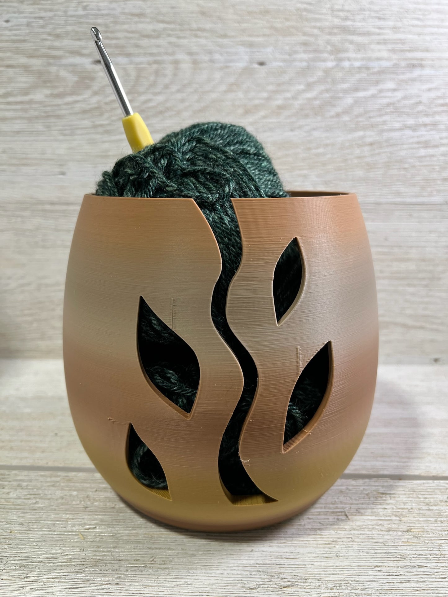 3D Printed Sloth Yarn Bowl Yarn Bowl for crocheting and knitting. Keep your yarn tangle free and organized for your projects.