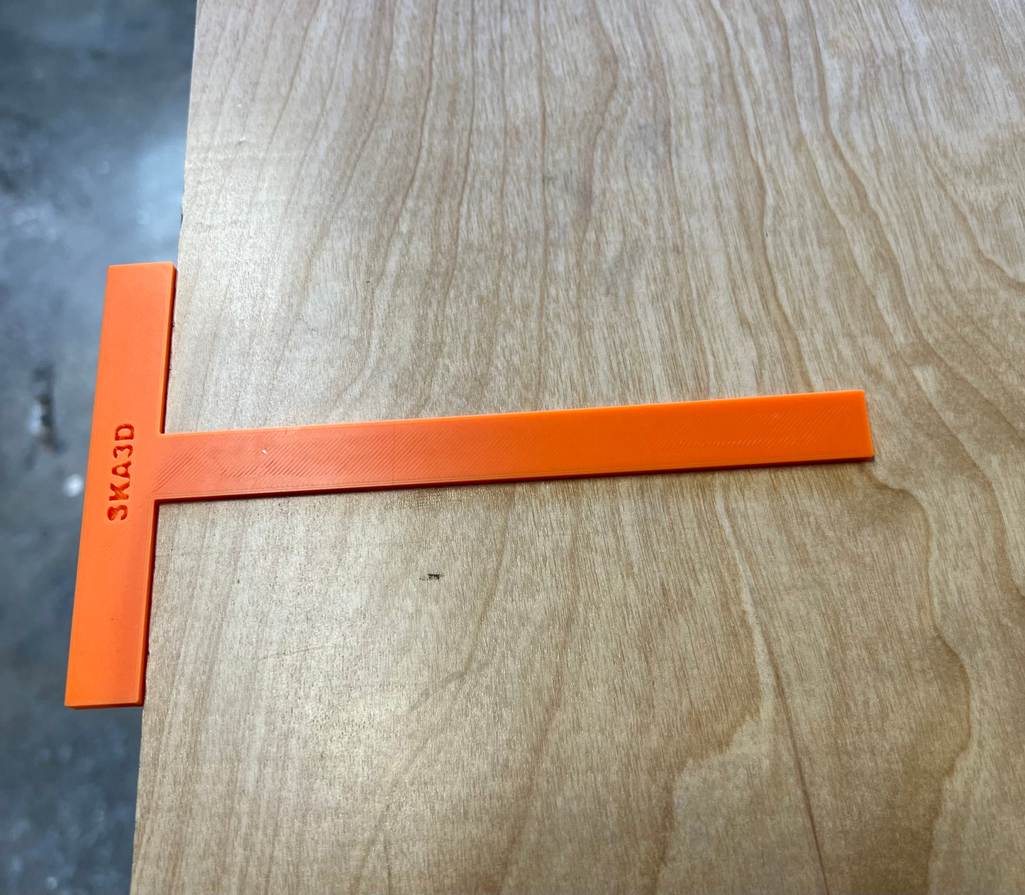 3D Printed T Square for Achieving Accurate Centering of Engraving