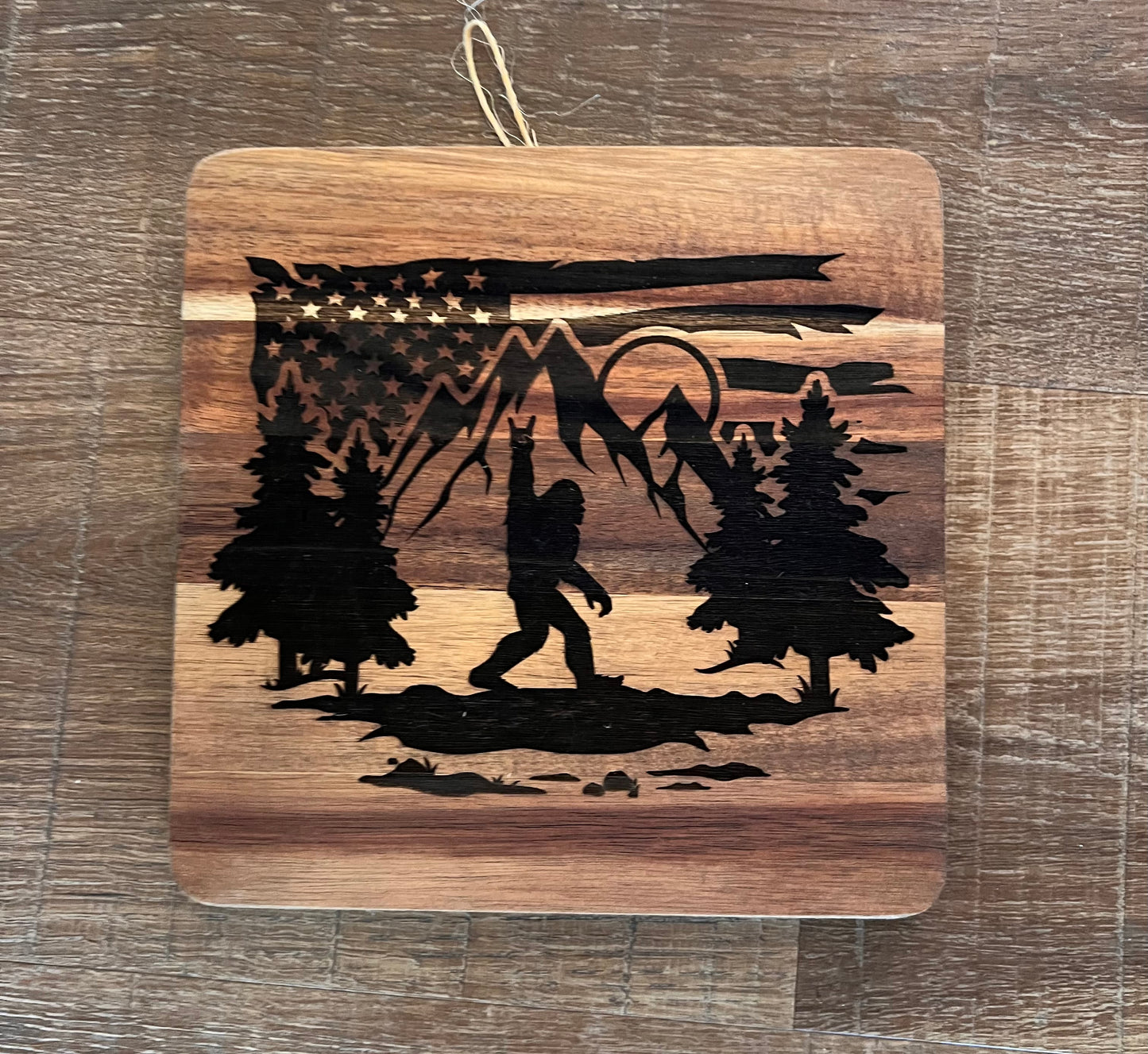 9" x 9" Cutting Board