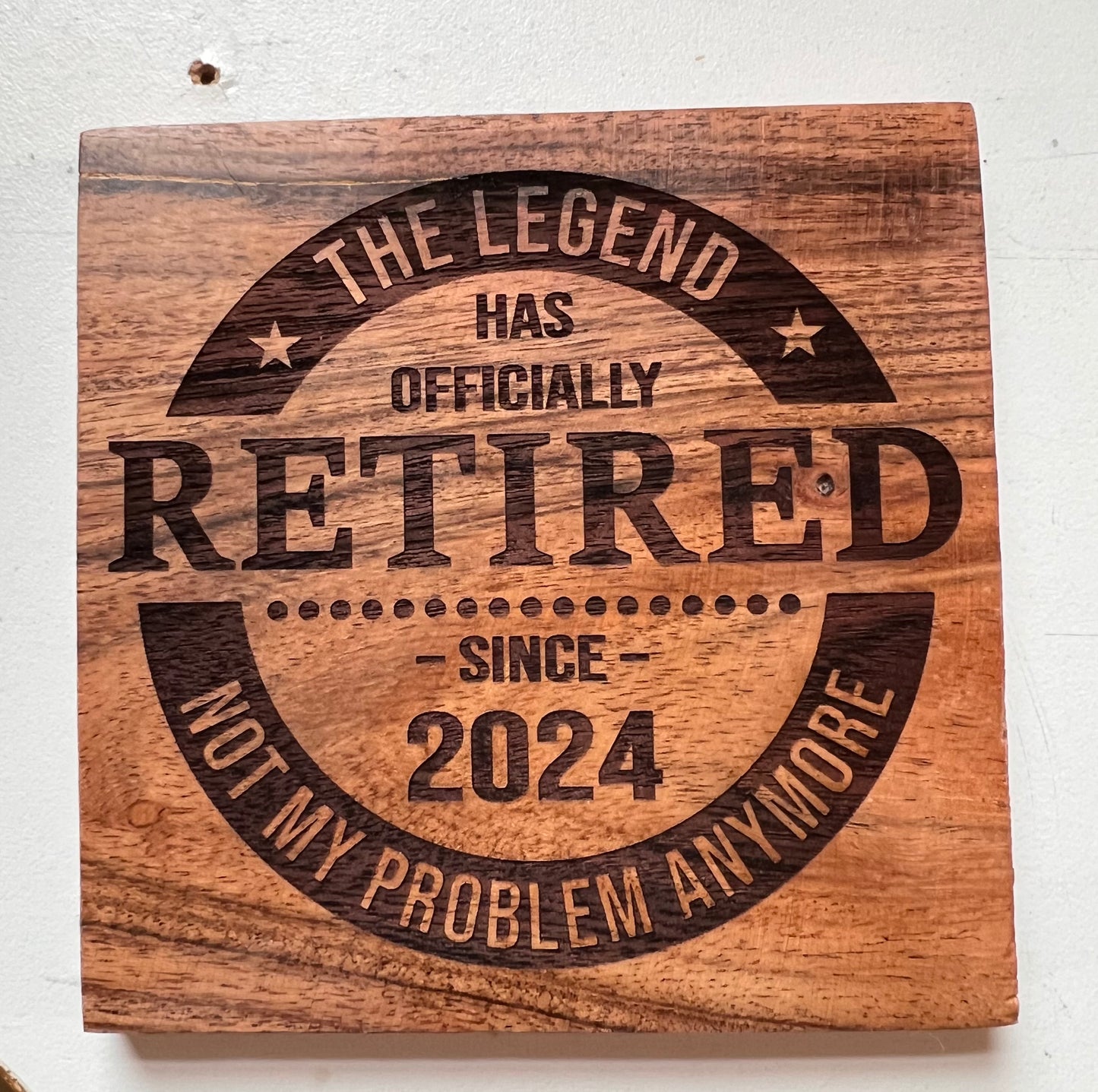 Retirement Gift Coasters