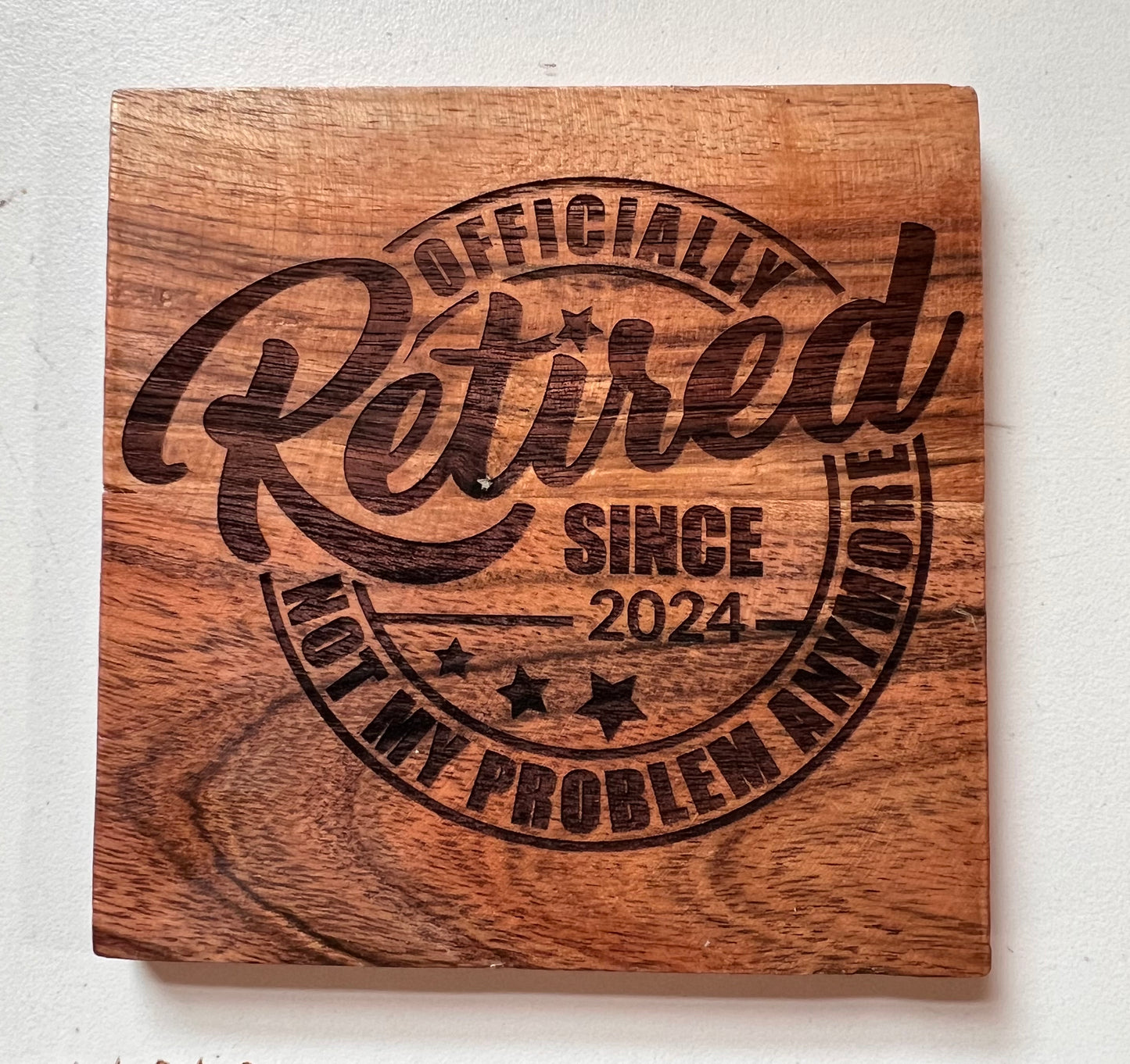 Retirement Gift Coasters