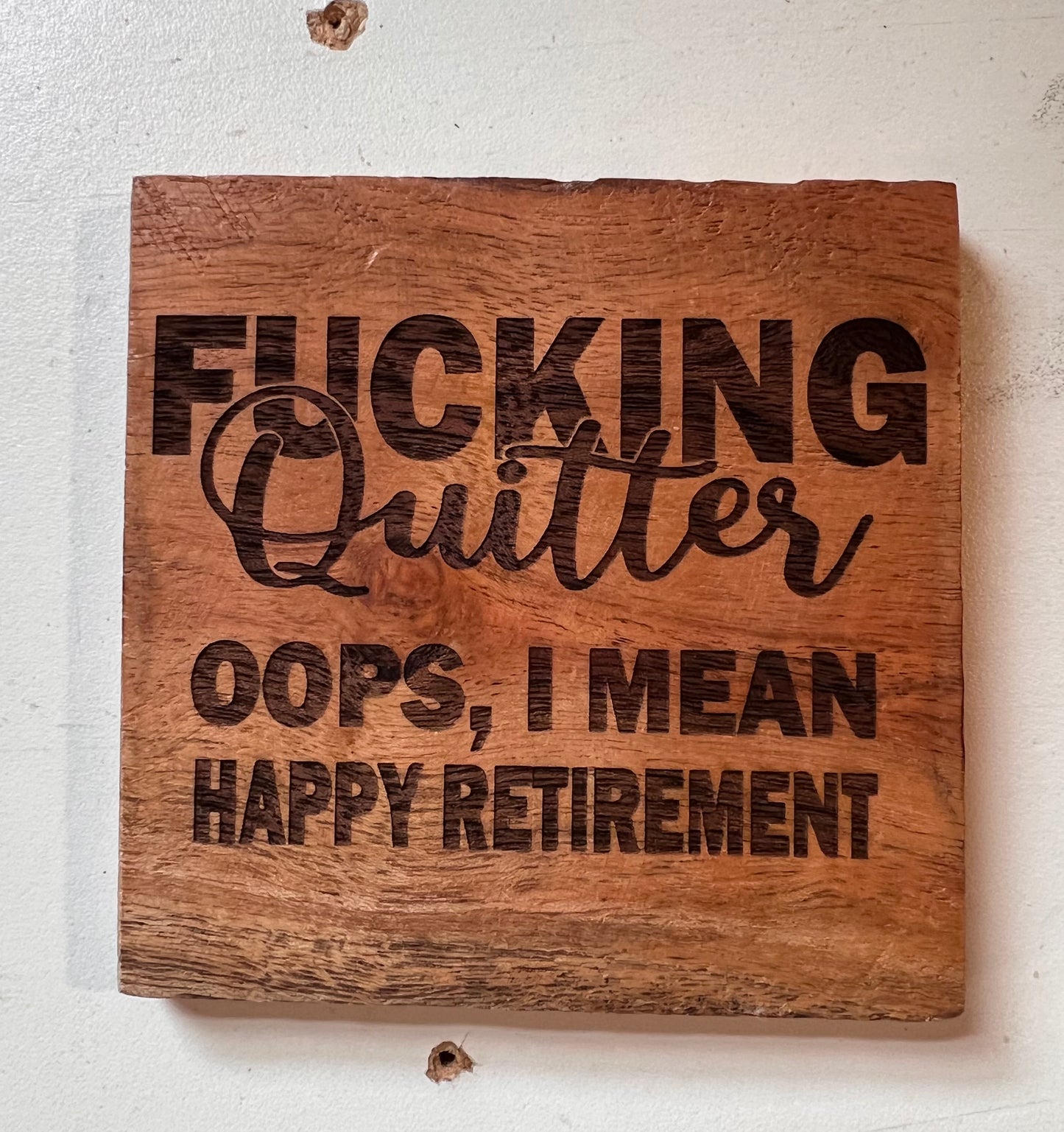 Retirement Gift Coasters