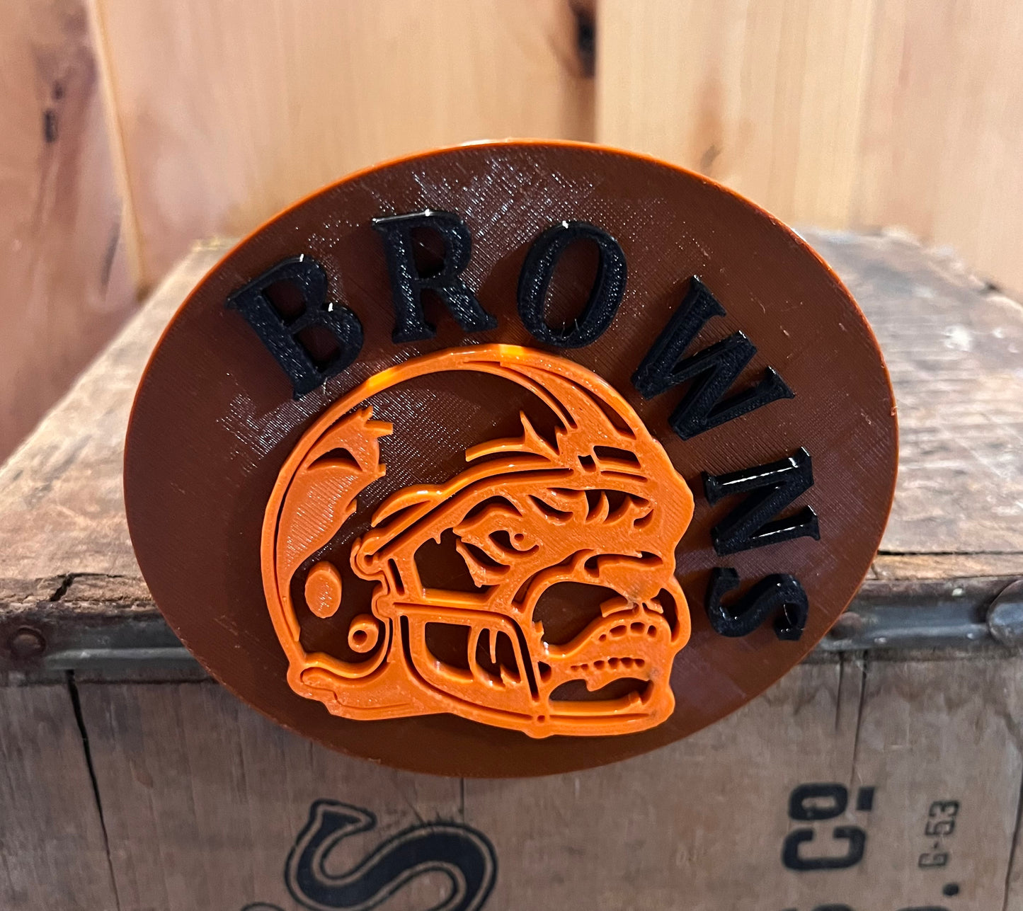 Browns Dawg Pound Trailer Hitch Cover