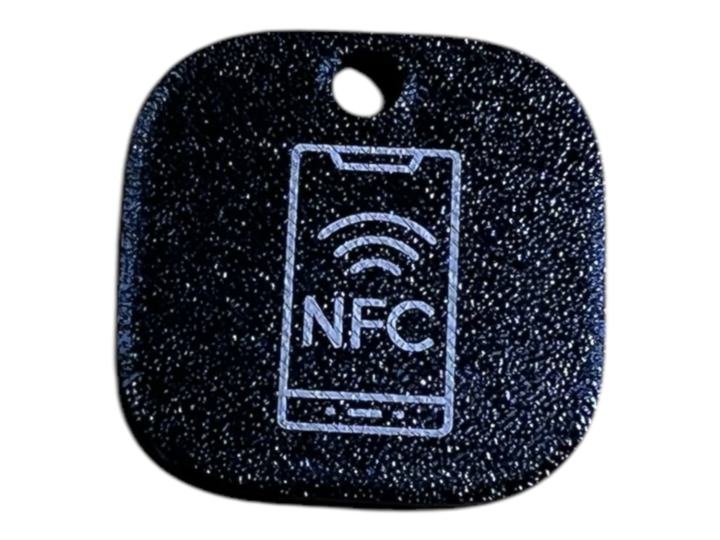 Custom 3D Printed NFC Keychain or Poker Chip Business Card