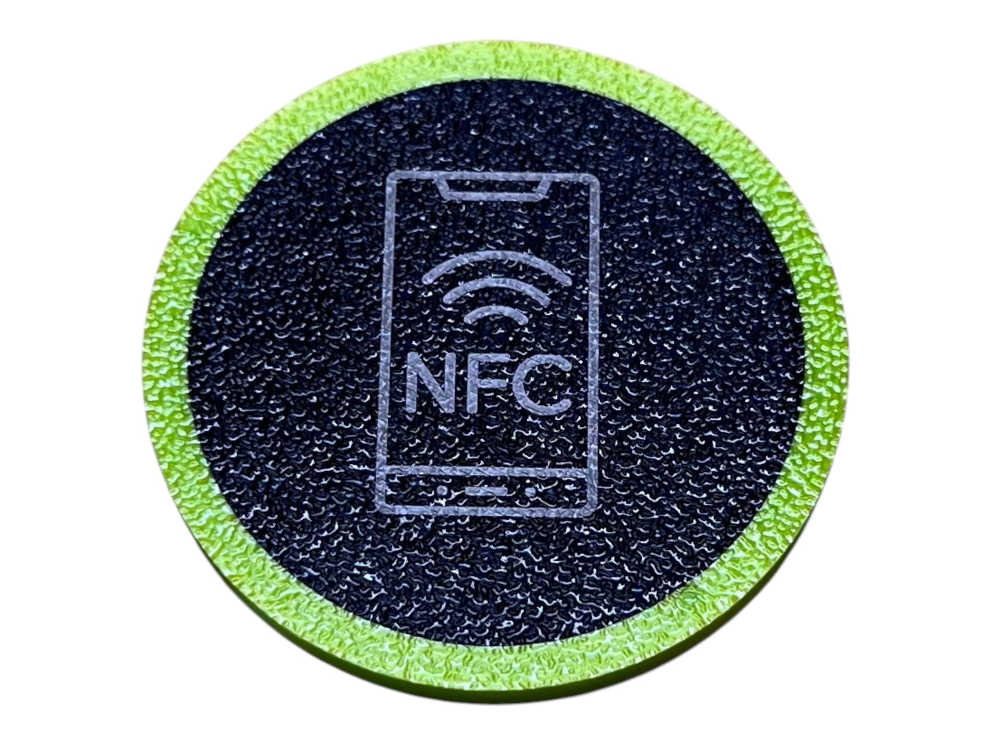 Custom 3D Printed NFC Keychain or Poker Chip Business Card